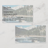 Rocky Mountains, Nationalpark Visitenkarte (Vorne/Hinten)