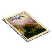Rocky Mountains personalisiertes Notebook Notizblock (Rechte Seite)