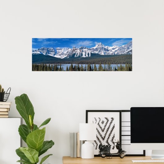 Rocky Mountains Poster (Heimbüro)