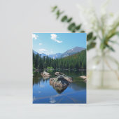 Rocky Mountains Postkarte (Stehend Vorderseite)