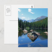 Rocky Mountains Postkarte (Vorne/Hinten)