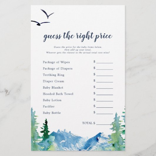 Rocky Mountains rächen das richtige Preisspiel (Vorderseite)