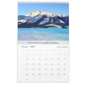 Rocky Mountains & Seen Inspirationsfoto Kalender (Jan 2027)