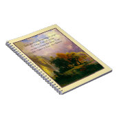 Rocky Mountains Serenity-Gebete Notizheft Notizblock (Rechte Seite)