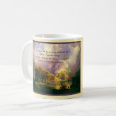 Rocky Mountains Serenity-Gebetsbecher Kaffeetasse (Vorderseite Links)