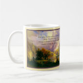 Rocky Mountains Serenity-Gebetsbecher Kaffeetasse (Links)