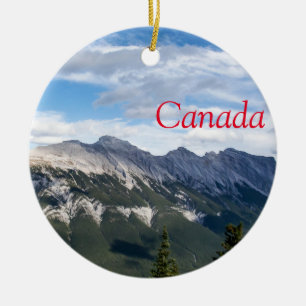 Rocky Mountains-Verzierung - Kanada Keramik Ornament
