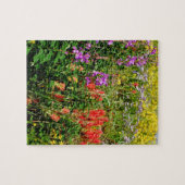 Rocky Mountains-Wildblumen Puzzle (Horizontal)