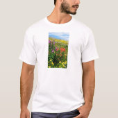 Rocky Mountains-Wildblumen T-Shirt (Vorderseite)