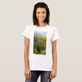 Rocky Mountains-Wildblumen T-Shirt (Vorne ganz)