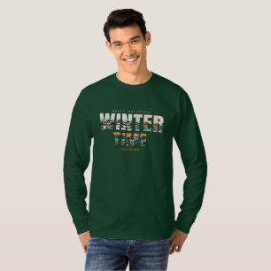 Rocky Mountains Winterzeit Colorado T-Shirt