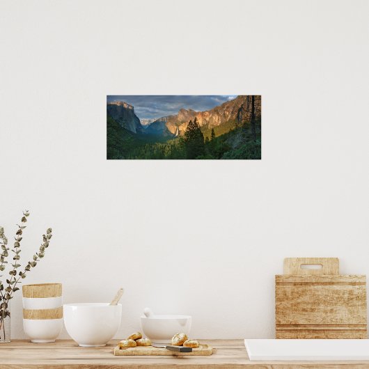Rocky Mountains | Yosemite, Kalifornien Poster (Küche)