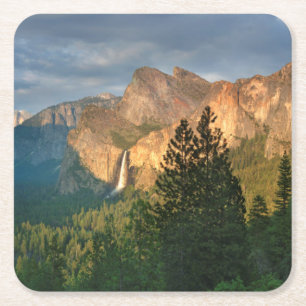 Rocky Mountains   Yosemite, Kalifornien Rechteckiger Pappuntersetzer