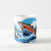 Rocky Mountin Wild Trout Stream Kaffeetasse (Mittel)