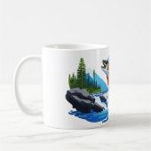 Rocky Mountin Wild Trout Stream Kaffeetasse (Links)