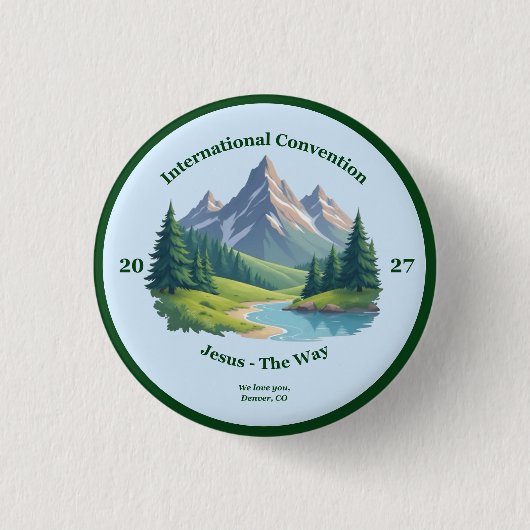 Rocky Mountions Button (Vorderseite)