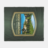 Rocky Mtn NP (PF1) Fleecedecke (Vorderseite (Horizontal))
