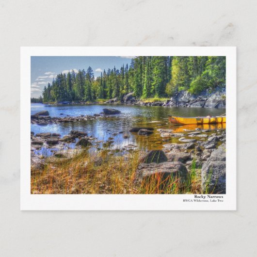 Rocky Narrows PostCard Postkarte (Vorderseite)
