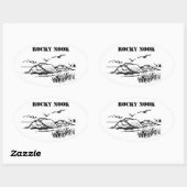 Rocky Nook Salt Rocks Sticker (Blatt)