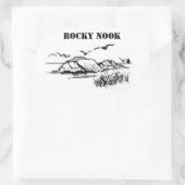 Rocky Nook Salt Rocks Sticker (Tasche)