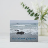 Rocky Northern California Coast Pacific Beach Postkarte (Stehend Vorderseite)