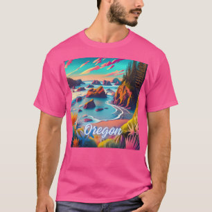 Rocky-Oregon-Küste T-Shirt