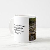Rocky Path Bible Verse Coffee Tasse (Vorderseite Links)