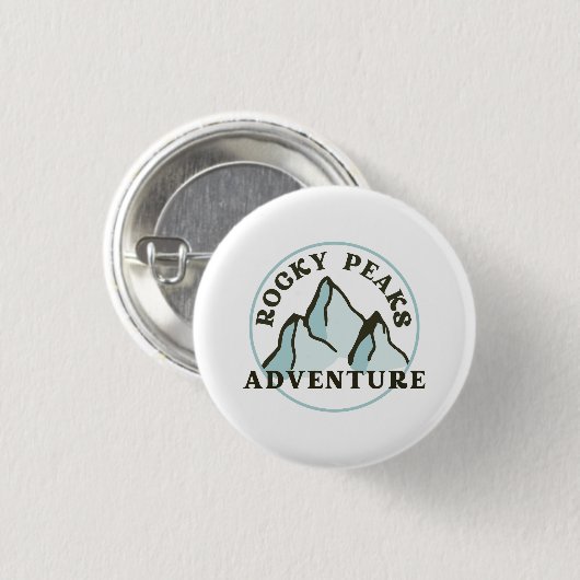 Rocky Peaks Adventure Collectiable Button (Vorne & Hinten)