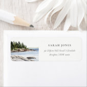 Rocky Pine Mountain Wassercolor Seascape Adresse (Insitu)