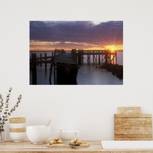 Rocky Point Docks Poster (Küche)