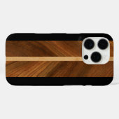 Rocky Point Hawaiian Imitate HolzSurfboard 2 Case-Mate iPhone Hülle (Rückseite (Horizontal))