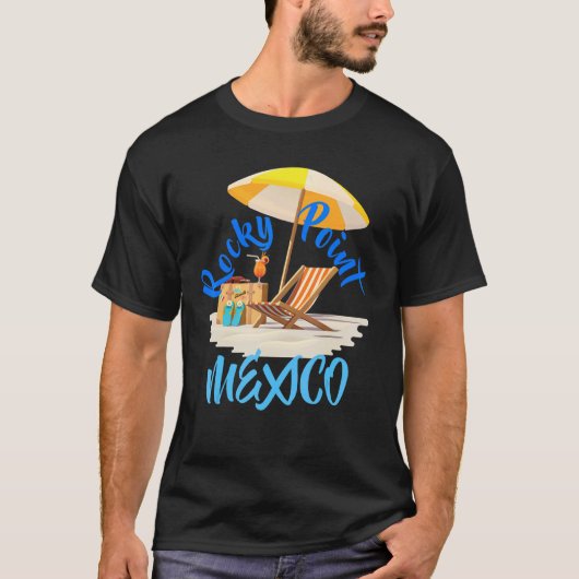 Rocky Point Mexiko Meer von Cortez Gem T-Shirt (Vorderseite)