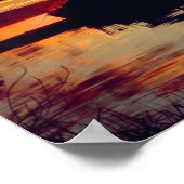 Rocky Point Sunset Poster (Ecke)