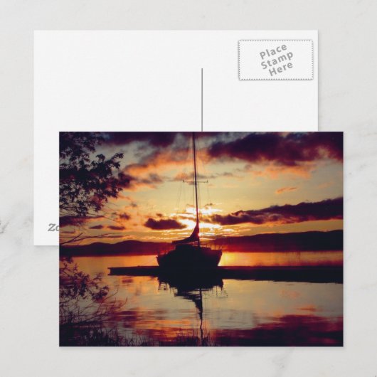 Rocky Point Sunset Postkarte (Vorne/Hinten)