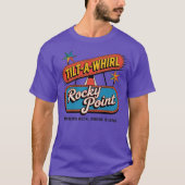 Rocky Point Tilt-A-Whirl- Warwick Neck, RI T-Shirt (Vorderseite)