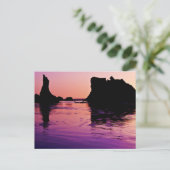 Rocky Reflections - Bandon, Oregon Postkarte (Stehend Vorderseite)