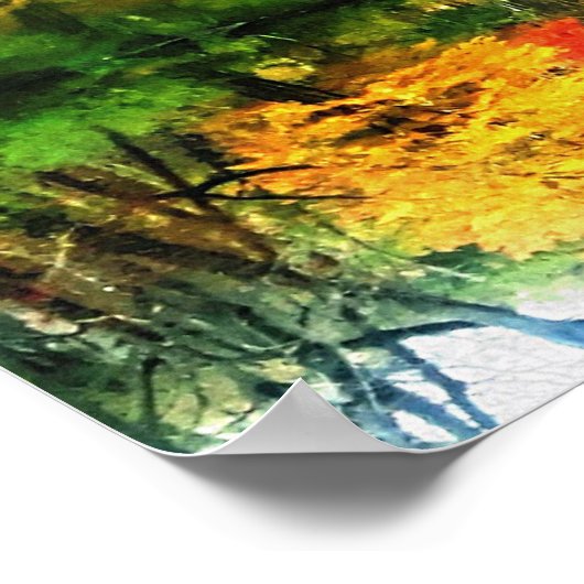 ROCKY RIVER CLEVELAND OHIO Poster (Ecke)