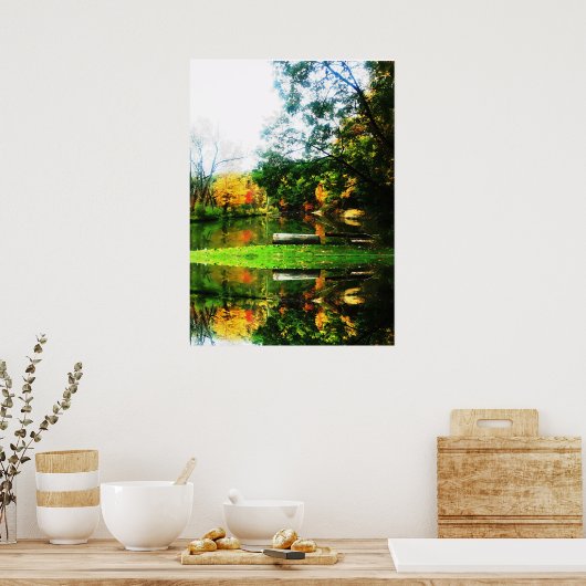 ROCKY RIVER CLEVELAND OHIO Poster (Küche)