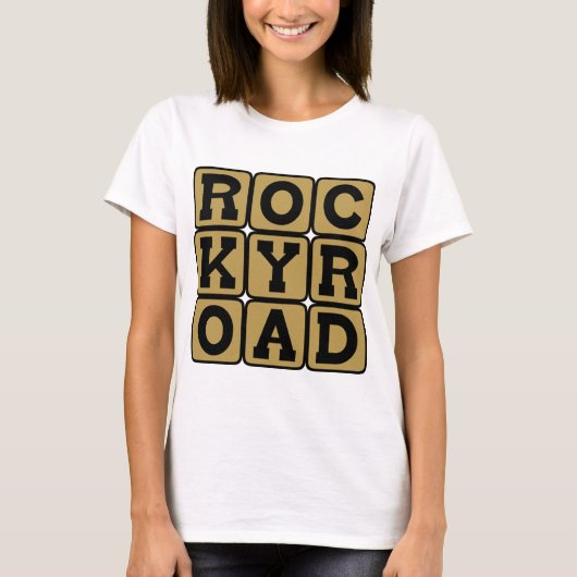 Rocky Road, Ice Cream Flavor T-Shirt (Vorderseite)