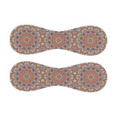 Rocky Roads Rustikales Orange Vintag Kaleidoskop Baseball (Paneele)