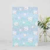 Rocky Sea Pattern Briefpapier (Stehend Vorderseite)