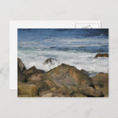 Rocky Seashore Postcard Postkarte (Vorne/Hinten)