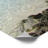 Rocky Shore - Coco Cay Poster (Ecke)