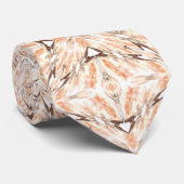 Rocky Shore Colors Pattern Neck Tie Krawatte (Gerollt)