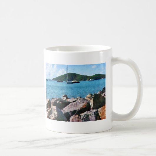 Rocky Shore St. Thomas Kaffeetasse (Rechts)