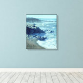 "Rocky Shoreline" Galerie Umhüllte Canvas Print Leinwanddruck (Insitu (Holzboden))