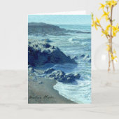"Rocky Shoreline" Karte (Gelbe Blume)