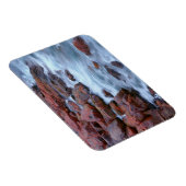 Rocky Shoreline with water, Kanada Magnet (Rechte Seite)
