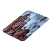 Rocky Shoreline with water, Kanada Magnet (Linke Seite)