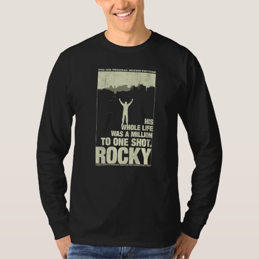 Rocky Silhouette   T-Shirt (Vorderseite)
